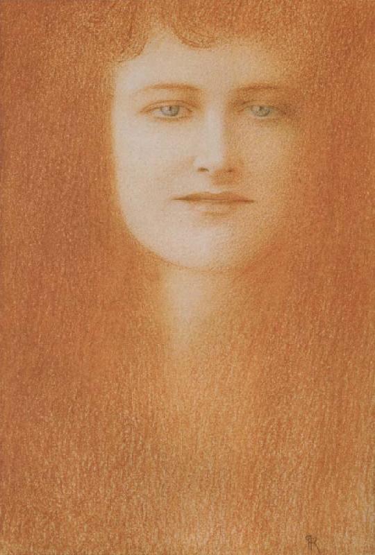 Fernand Khnopff Study of A woman